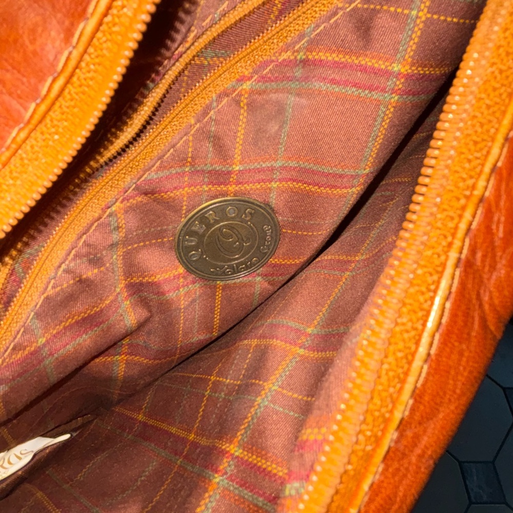 QUEROS VOLARE GROUP VINTAGE LEATHER BAG - Picture 8 of 8